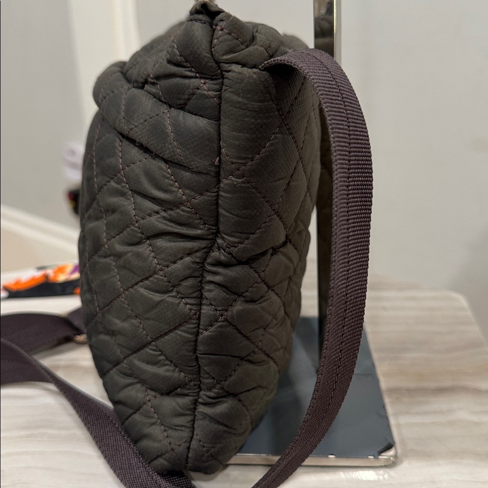 MZ Wallace Bag Metro Gray Quilted Crossbody - Picture 5 of 17